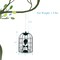 Backyard Bird Feeder in Green with Sturdy Iron, Stainless Steel Wire, Multiple Feeding Ports